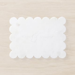 Mark & Graham Scalloped Marble Cheese Board