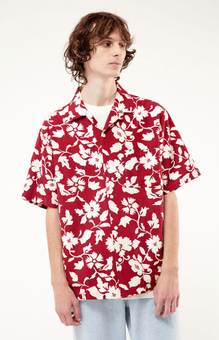 Denny Oversized Camp Shirt