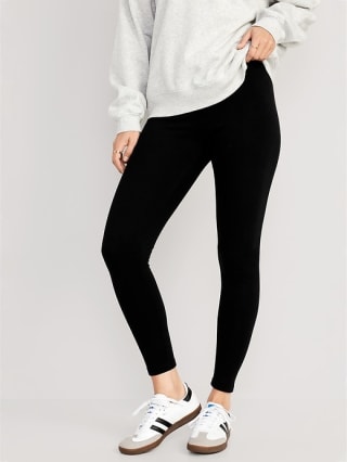 Women's High Waisted Fleece-Lined Leggings