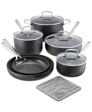 The Cellar Hard-Anodized Aluminum Nonstick 11-Piece Cookware Set