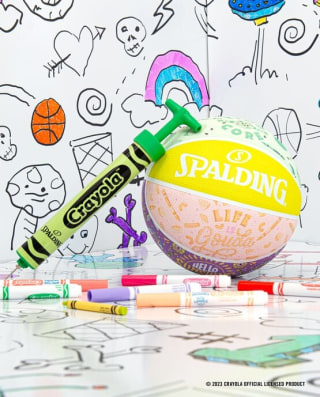 Spalding x Crayola Holiday Kit