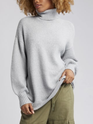 Oversize Turtleneck Sweater