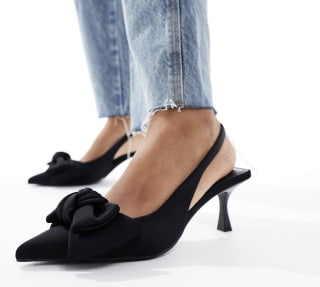 Bow Detail Stiletto Heel