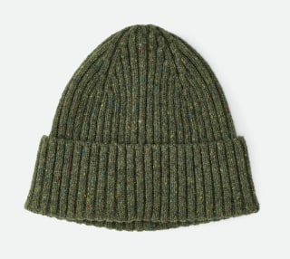 Ribbed Donegal Wool Beanie