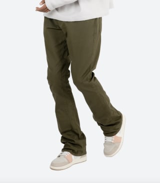 Twill Flare Pants