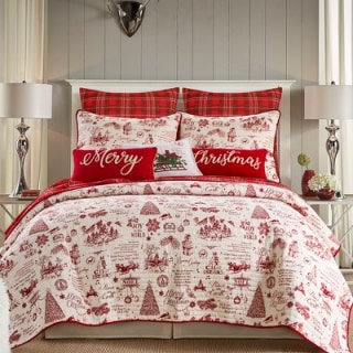 Yuletide Holiday Quilt Set