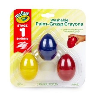 Washable Palm Grasp Crayons