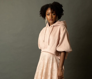 Matyson Hoodie in Blush