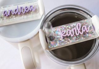 Tumbler Personalized Name Tag