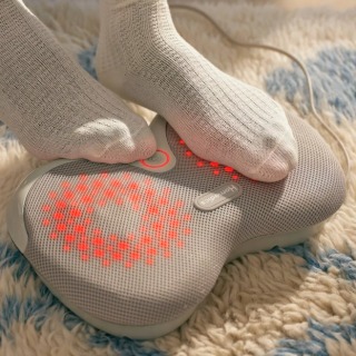 Dual Shiatsu Foot Massager with Heat
