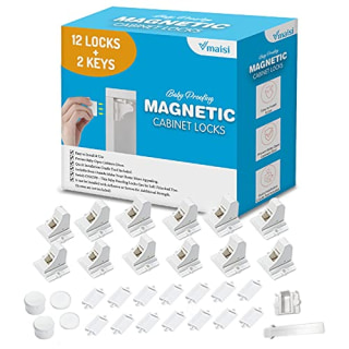 Adhesive Magnetic Cabinet Locks