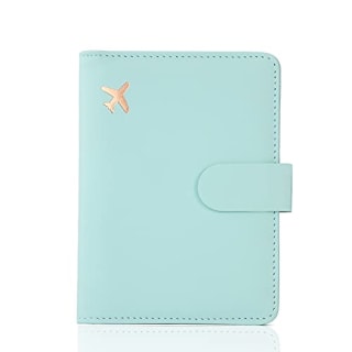 Premium Leather Passport Holder Covers Case