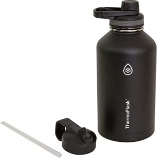 ThermoFlask Bottle with Chug Lid and Straw Lid