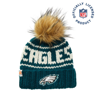 NFL Beanie with Faux Fur Pom