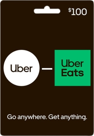 Uber $100 Gift Card