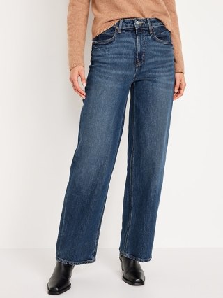 Old Navy Extra High-Waisted Wide-Leg Jeans