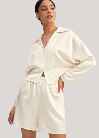 Osmanthus Silk Pullover Pajama Set