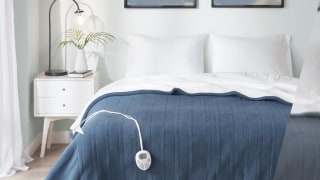 Fleece to Sherpa Heated Electric Blanket