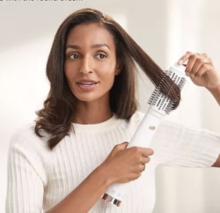 AireBrush Duo Interchangeable Hot Air Blow Dry Brush