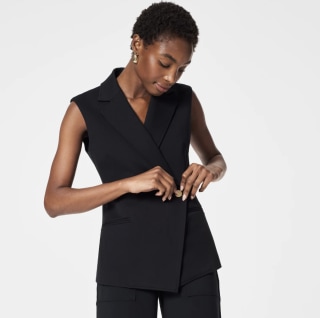Spanx The Perfect Asymmetrical Vest Top