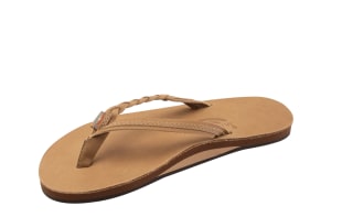 Rainbow Sandals Flirty Braidy Leather Sandal