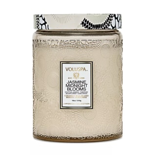 Voluspa Jasmine Midnight Blooms Large Jar Candle