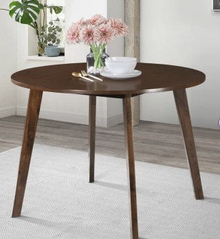 Wood Base Dining Table