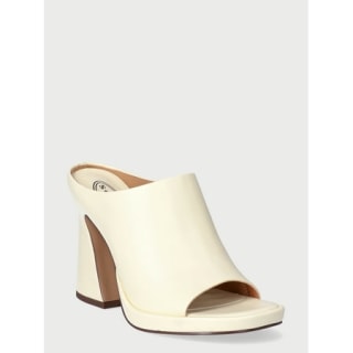 Women's Flared Heel Mule Sandals