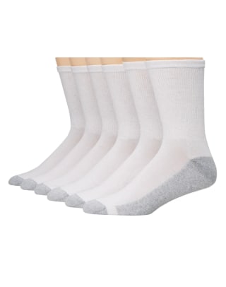 Hanes Crew Fashion Liner Socks