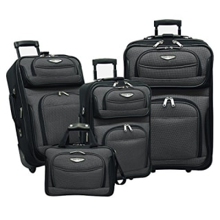Travel Select Amsterdam Expandable Rolling Upright Luggage 4-Piece Set