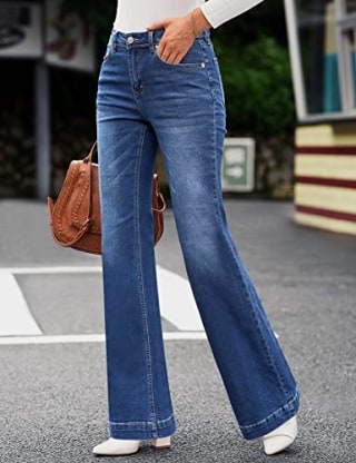 High Waisted Wide Leg Jeans