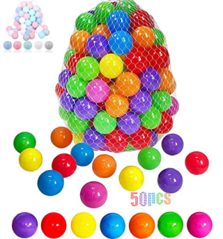 50 Soft Plastic Balls