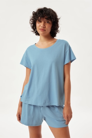 Girlfriend Collective Slumber Short Sleeve