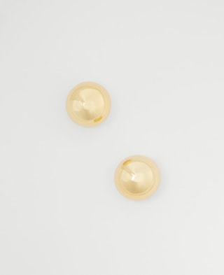 Oversized Ball Stud Earrings