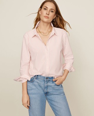 Weekend Stripe Relaxed Perfect Shirt