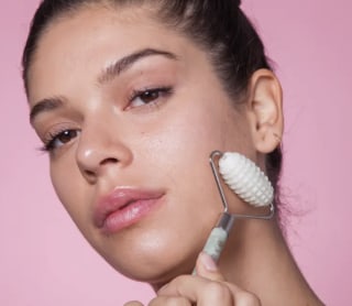 Double Duty Smooth & Textured Jade Face Roller