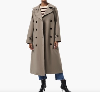 Double Breasted Trench Coat