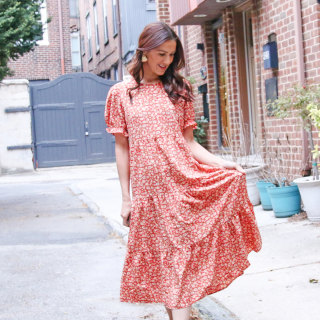 Casual Boho Midi Dress