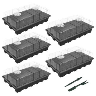 Gardzen Seed Starting Trays with Dome and Base