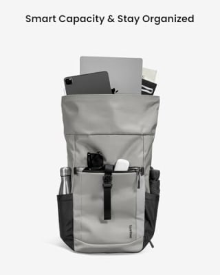 Roll Top Laptop Backpack