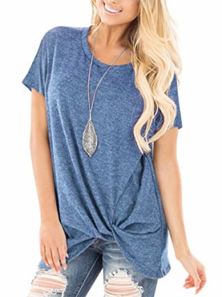 Twist Knot Tunic Top