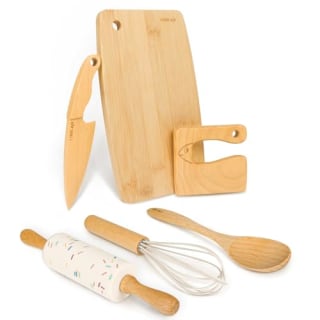 Wooden Kids Safe Baking Set