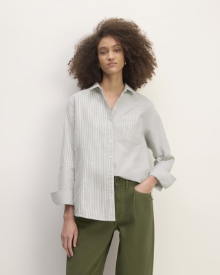 Everlane x Marques' Almeida Patchwork Relaxed Shirt