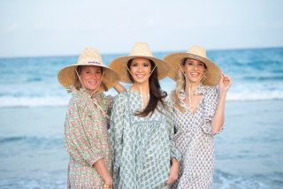 The Monogram Corner Beachcomber Straw Hat
