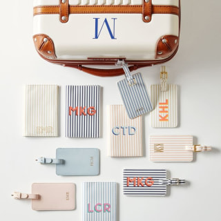 Mark & Graham Fillmore Vegan Leather Luggage Tag