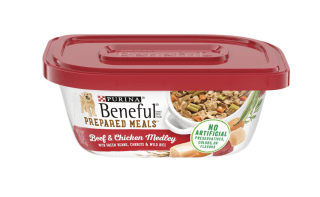 Purina Beneful Prepared Meals Beef & Chicken Medley