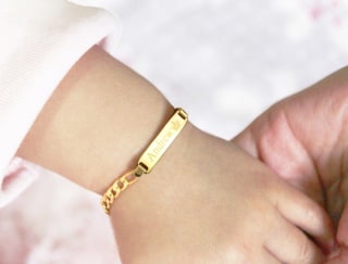 Custom Baby ID Bracelet