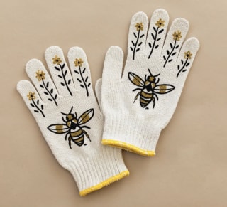 Bee Gardening Gloves