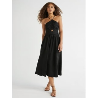Halter Midi Dress