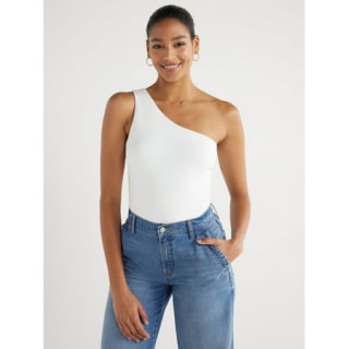 One Shoulder Tank Top